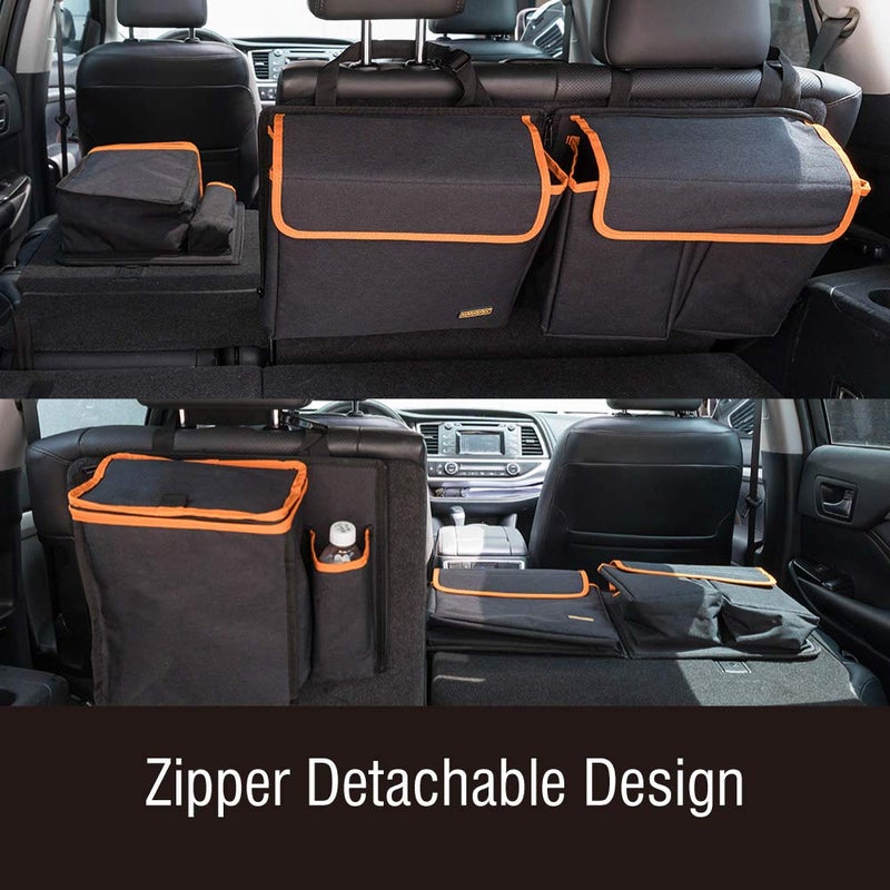 MARKSIGN Deluxe Trunk and Backseat Organizer for Medium or large size SUVs & RVs, Detachable Storage Modules with Built-in Cooler, Patent Pending - Image 4